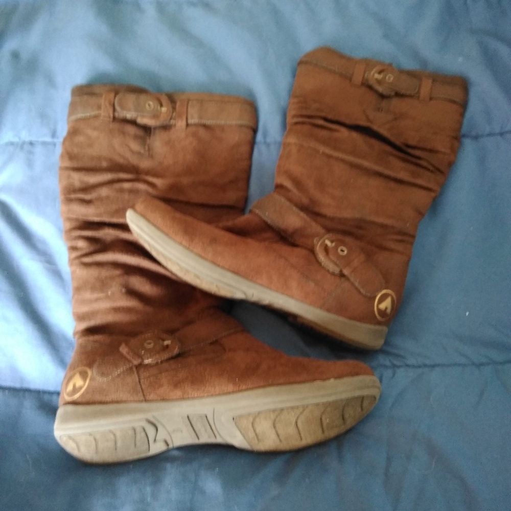Brown Boots.